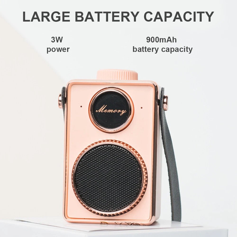 Wireless Bluetooth Speaker Portable Column Outdoor Subwoofer Soundbar with Mic Support USB Music Player | Электроника