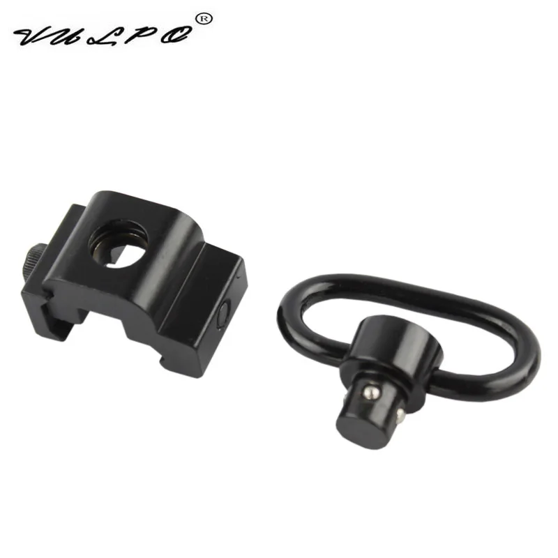 VULPO QD Heavy Duty Quick Release Detach Push Button Sling Swivel Adapter Mount For 20 mm Picatinny Rail | Спорт и развлечения