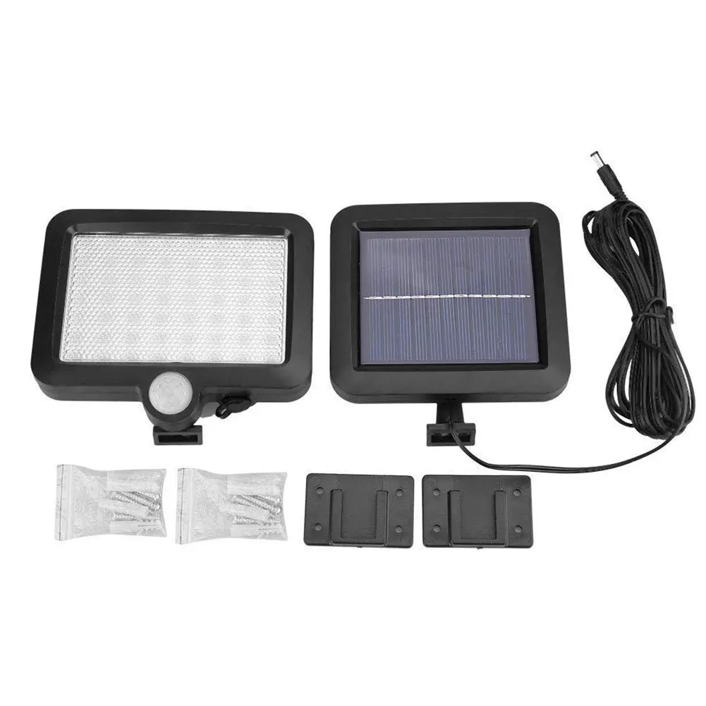 

56COB Solar Light Outdoor Motion Sensor Recharge Remote Solar Wall Light Waterproof Emergency Led Light Street Garden Porch Lamp