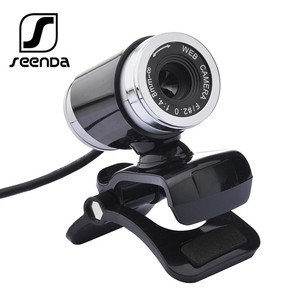 SeenDa USB Веб камера 360 градусов цифрового видео веб с микрофоном зажим для микрофона