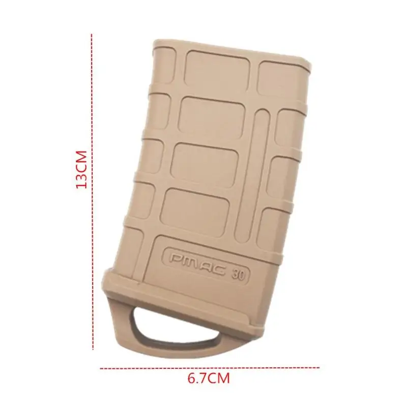 

M4/M16 Rubber Holster Hunting Tactical Rubber Bag 5.56 Mag Bag Water Hunt Box Toy Ammo Bag Water Gun Cartridge Accessories
