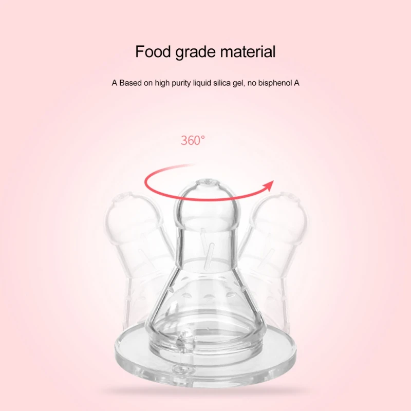 Бутылочки для кормления грудным молоком 240 мл Силиконовые с ручкой Подарочная