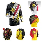 Форма для мотокросса рубашка с длинным рукавом для горного велосипеда, горного велосипеда