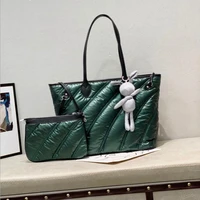 2022 winter cotton space bale high quality shoulder bag women messenger bag famous brand handbag designer female crossbody bags