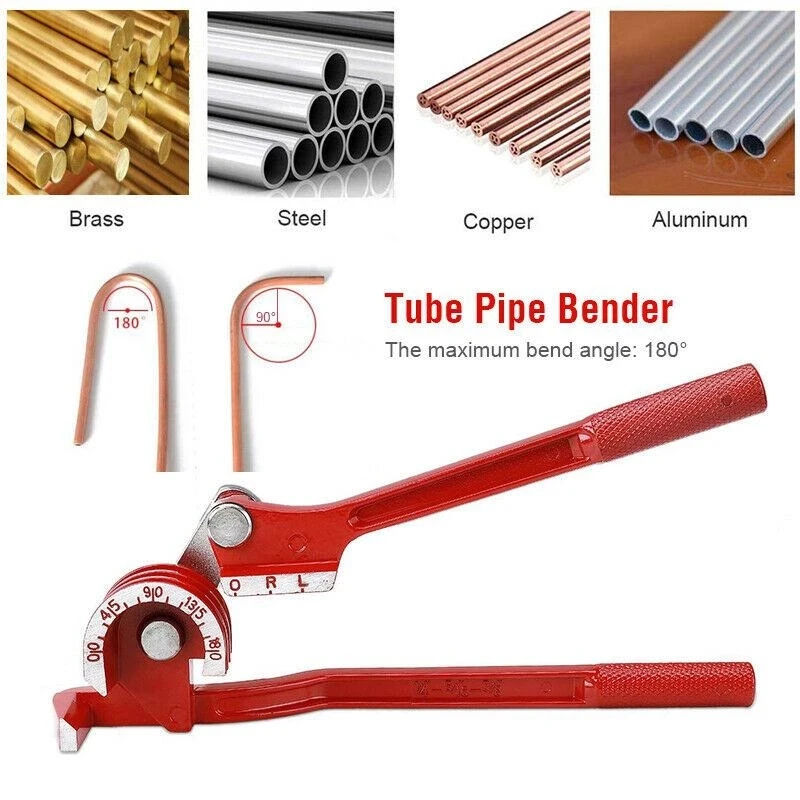 Multifunction 3 In 1 Pipe Bending Tool Combination Tube Bender 90 180 Degree Machine 1/4in 5/16in 3/8in Hand Tools | Инструменты