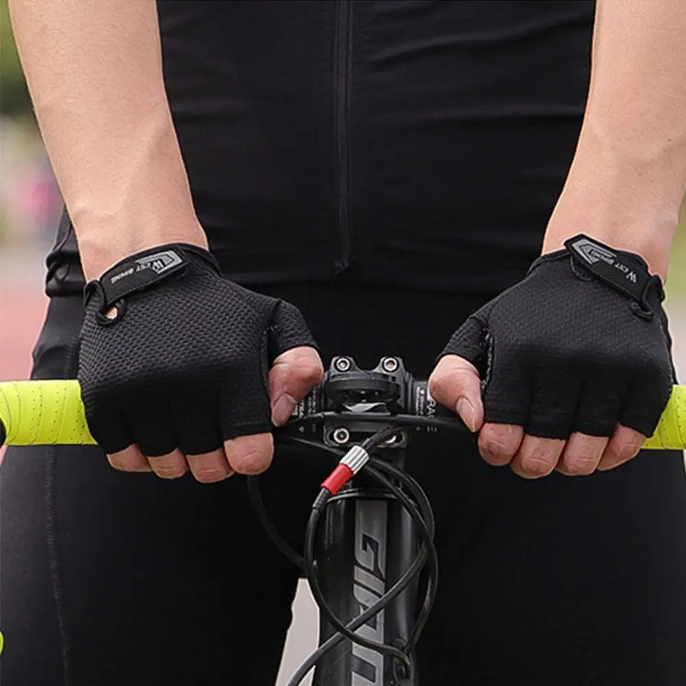 

Breathable Half Finger Cycling Gloves Anti Slip Anti-sweat Motorcycle Mtb Road Bike Gloves for Men Women Summer Cycling Equipmen