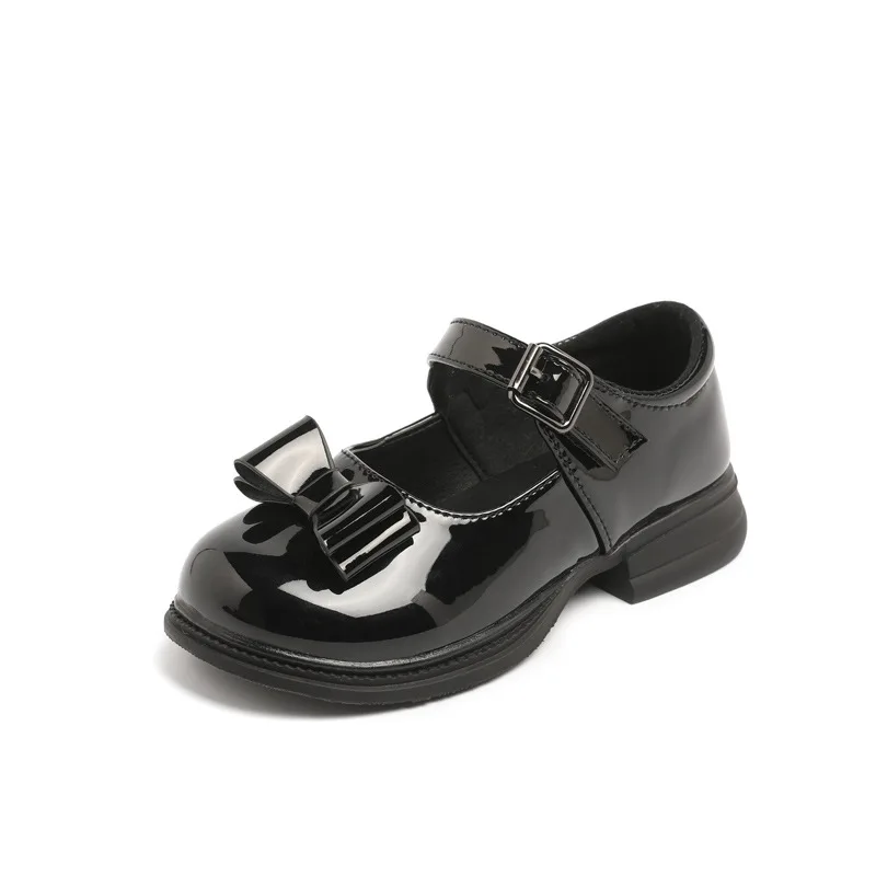 

Girls Shoes 2021 Children New Spring British Style Performance Shoes Soft Soled Princess Shoes Kids Teen Single Shoes 4 9 10 13y