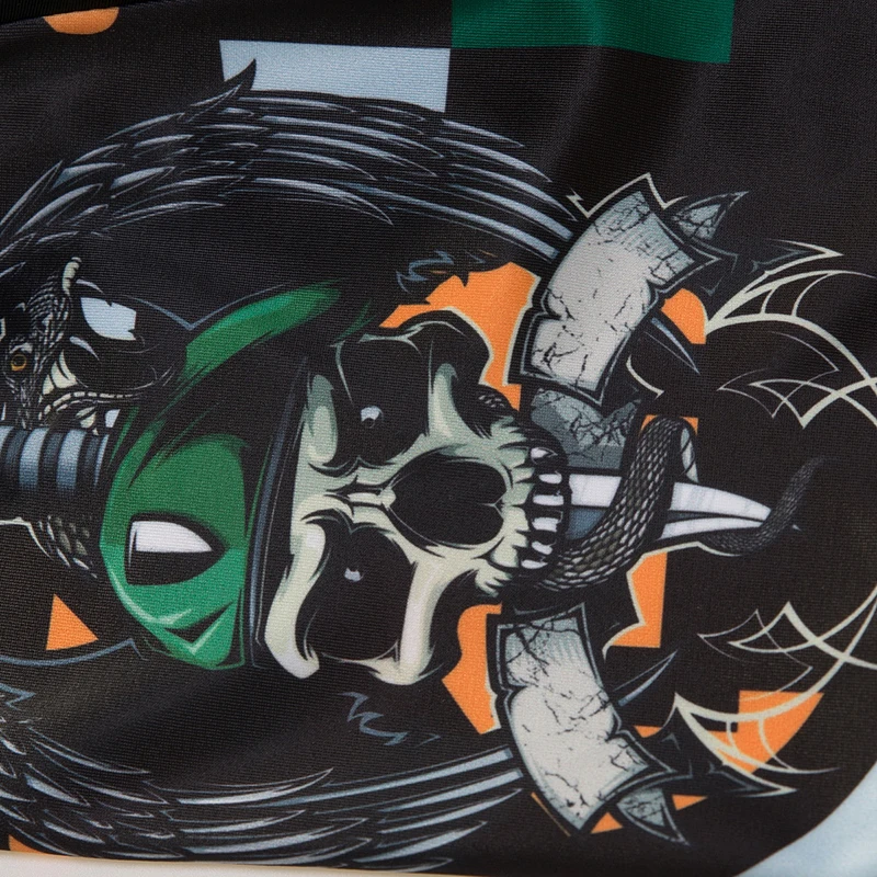 Мужские весенне-летние велосипедные шорты на лямках крутые камуфляжные с