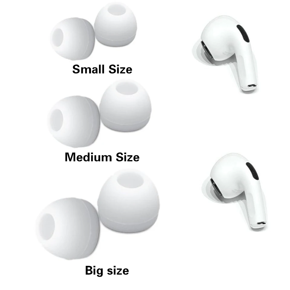 Противоскользящие наконечники для наушников Airpods Pro 3 силиконовая крышка
