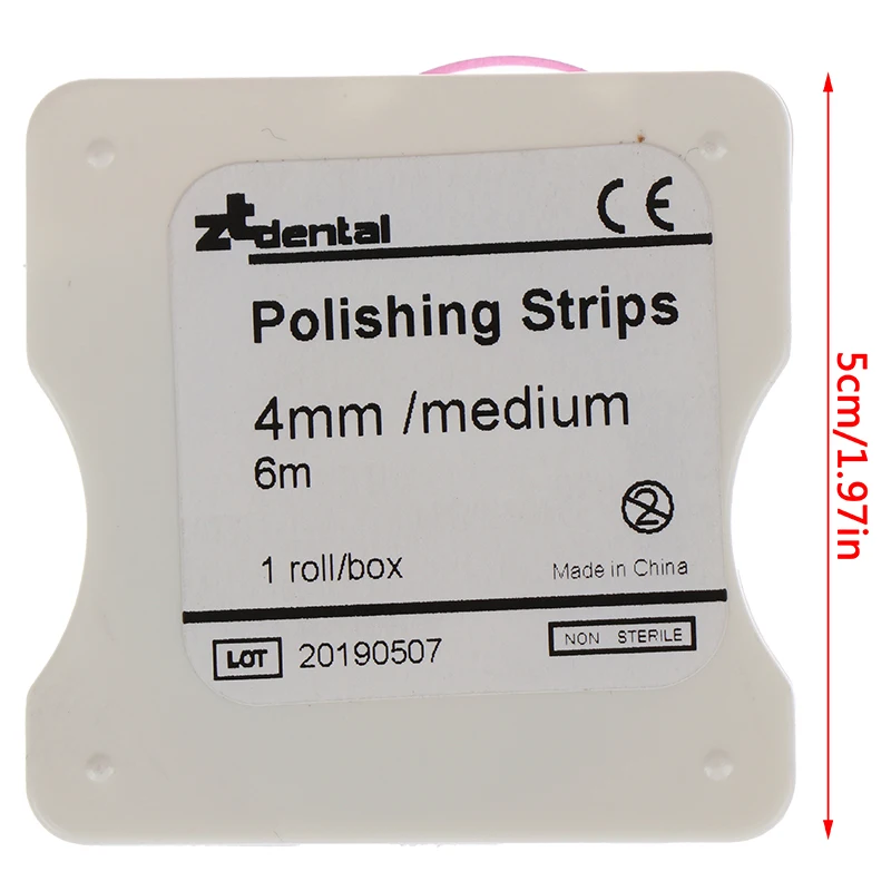

Teeth Whitening 1Roll 6m Dental Polishing Strip Resin Tooth Interdental Sanding Grinding Surface Dental Tool Dentist Material