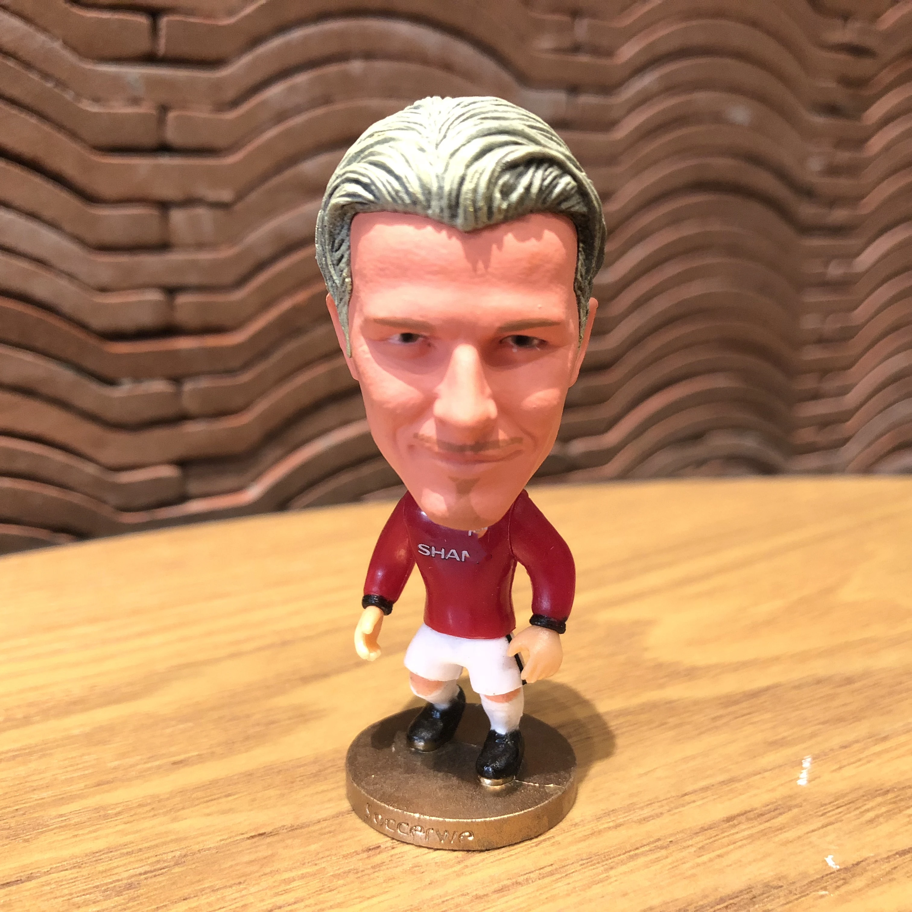 

Football Star Beckham Classic Resin Doll Action Figure 6.5 cm Mini Toy Collectible Gift