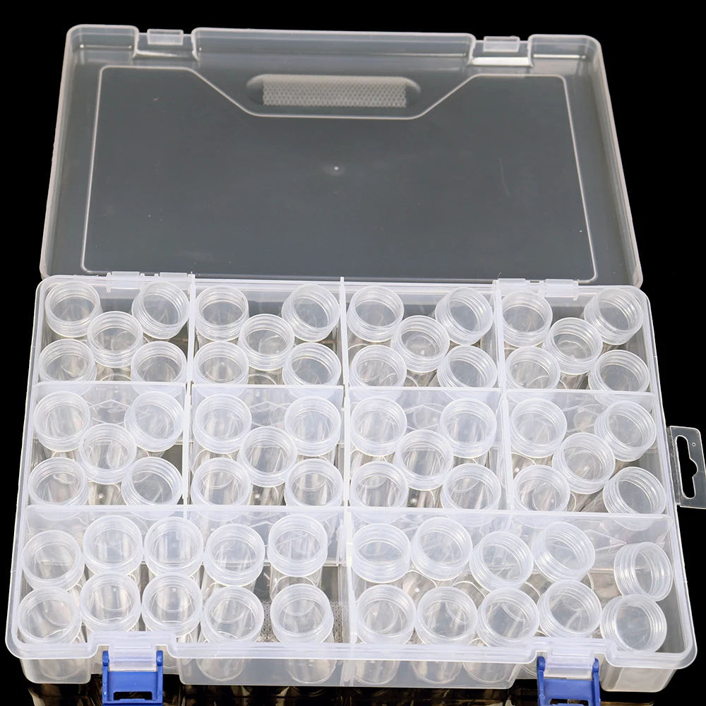 

Diamond Painting Tools Beads Container Resin Rhinestone Daimant Embroidery Stone Storage Accessory Mosaic Convenience Box