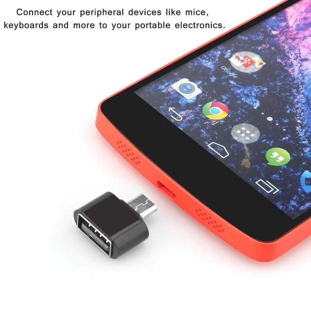 OTG Micro USB адаптер конвертер головка SD кард ридер комплект для Android телефонов