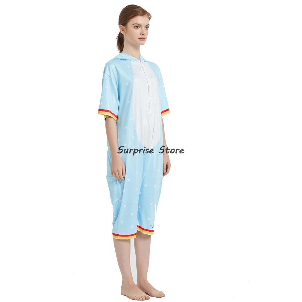 Новые зимние фланелевые женские пижамы кигуруми Комбинезоны для взрослых