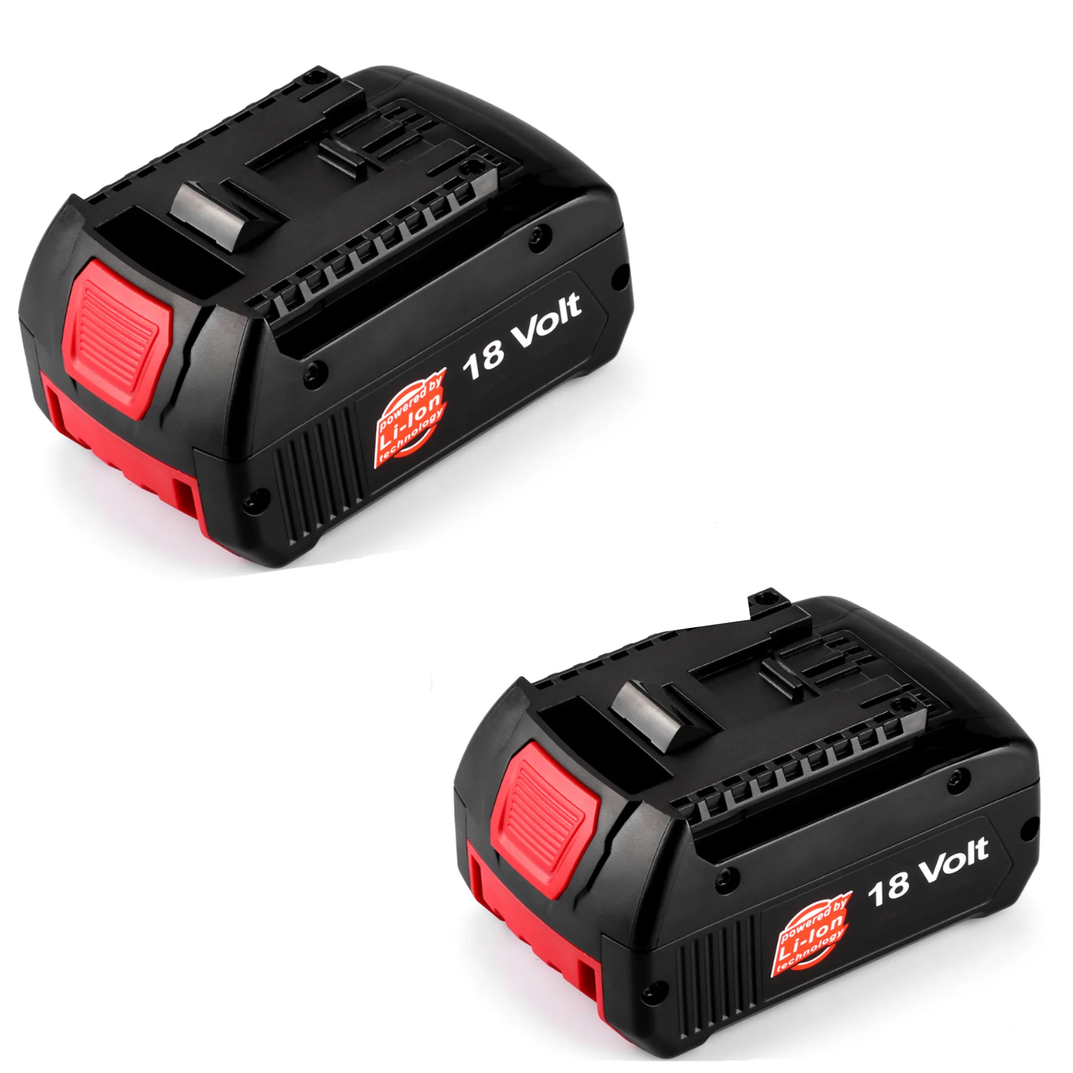 

2pcs x 6.0Ah 18V 6000mAh Power Tools Battery Cordless for Bosch Drill BAT609 BAT618 3601H61S10 JSH180 Li-ion free shipping