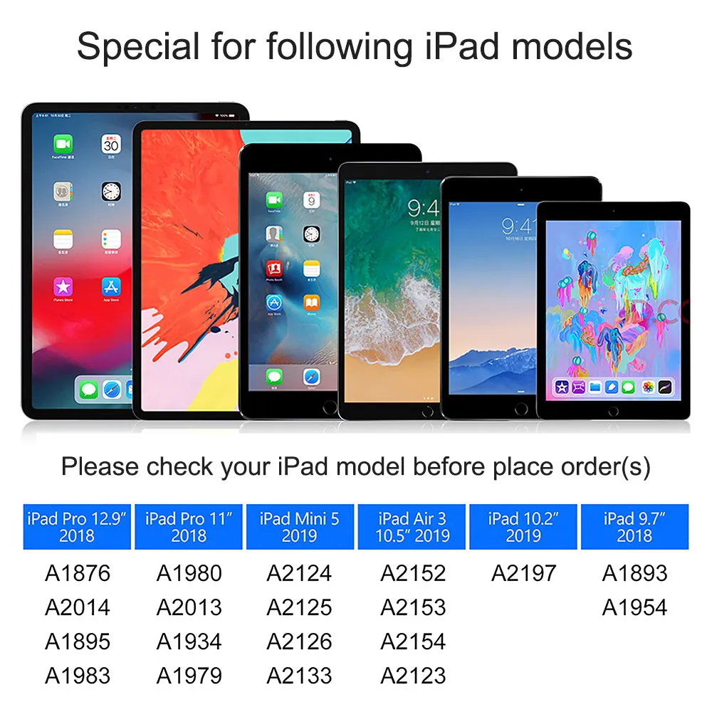 Стилус для iPad Pro 11 12 9 2021 стилус отвода пальмы 7 2019 10 2 2020 Mini 5 Air 13 Apple Pencil|Стилусы