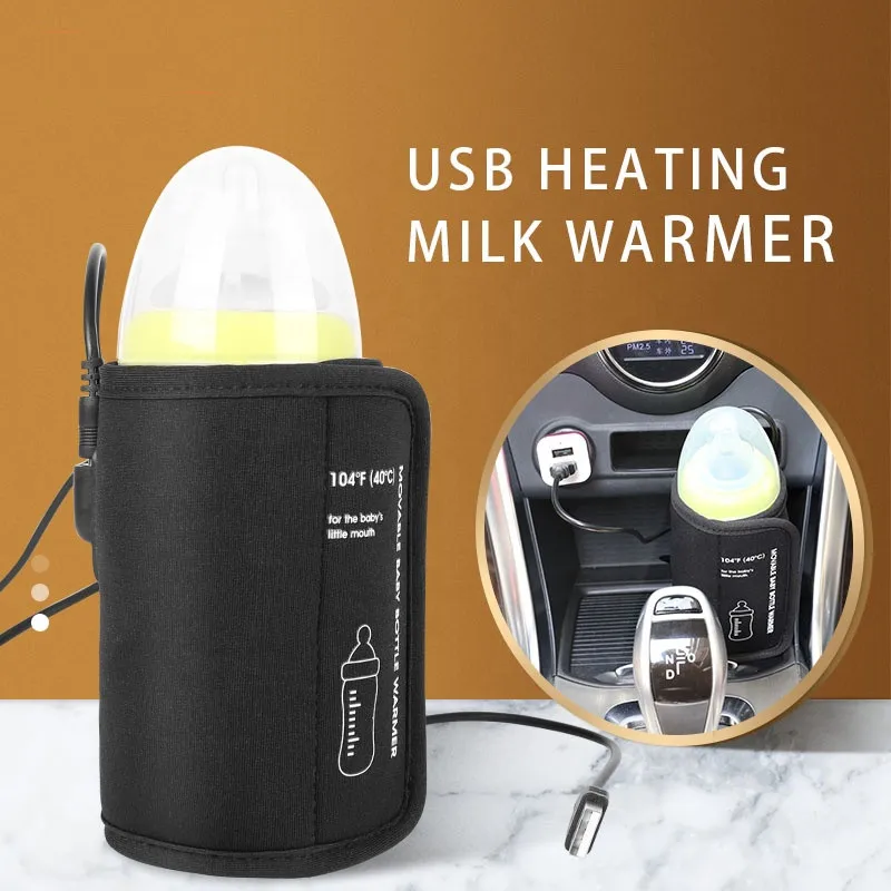 

Portable Usb Baby Bottle Warmer Constant Temperature Heating The Milk Bottle Charging Available Through Car Part
