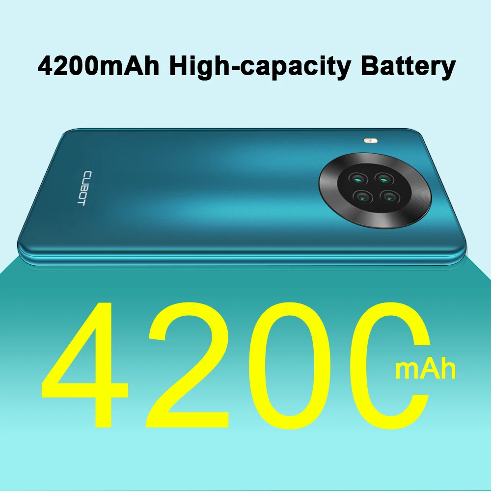 Cubot Note 20 Pro Quad Камера смартфон NFC 6/8 ГБ + 128 Гб 6 5 дюймов 4200 мАч Android 10 Dual SIM телефон 4