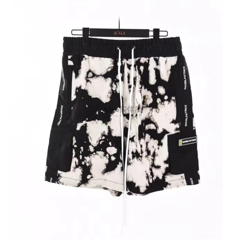 

Рабочие шорты Дэниэль Патрик карго для спортзала для мужчин женщин мужчин хип-хоп белые кислотные и черные Даниэль Патрик шорты оверсайз DP ...