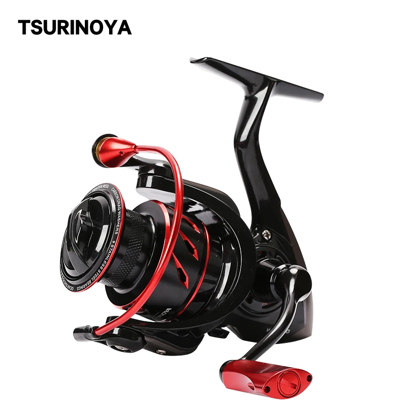 TSURINOYA Whirlwing 800 1000 2000 3000 4000 5000 спиннинговая Катушка 5 2: 1 8 + 1BB катушка для ловли карпа