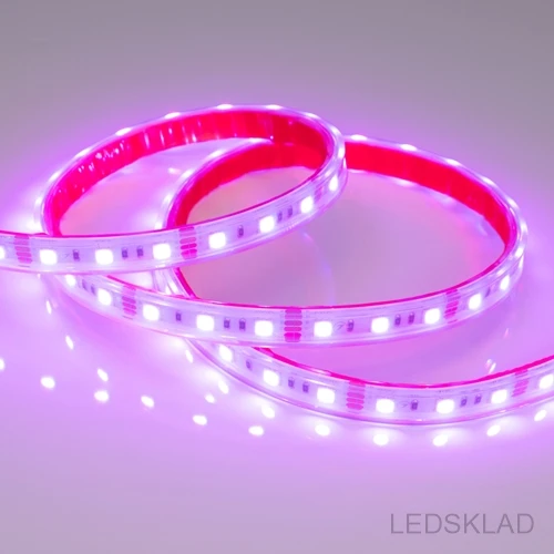 021402 Лента RTW 2-5000PS 12V RGB 2x (5060 300 LED LUX) (ARL 14.4 Вт/м IP67)-5м. Arlight | Освещение