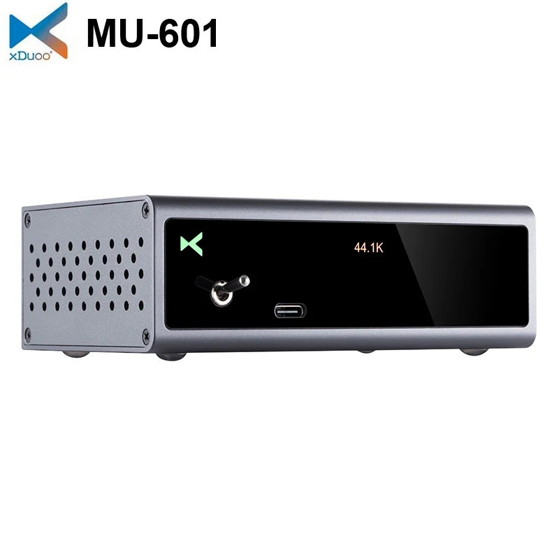 

XDUOO MU-601 High Performance USB DAC ES9018K2M PCM384kHZ/DSD256 High-quality Analog/Coaxial Output Mu601