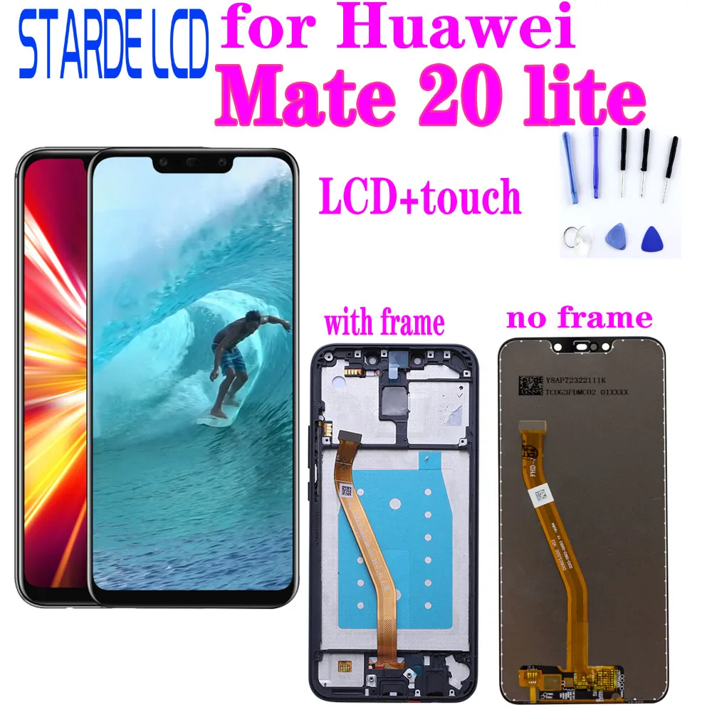 Оригинальный ЖК-дисплей для Huawei Mate 20 lite с сенсорным экраном и дигитайзером в