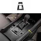 Крышка кузова автомобильной ручки, внутренняя, средняя, передняя, переключение, лопасти, крышка рамы, отделка, 1 шт., для Mazda 3, Mazda3, Axela M3 2019, 2020, 2021