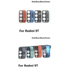 10 шт. оригинальный новый для Xiaomi Redmi 9T Задняя камера стеклянный объектив с клейкой наклейкой