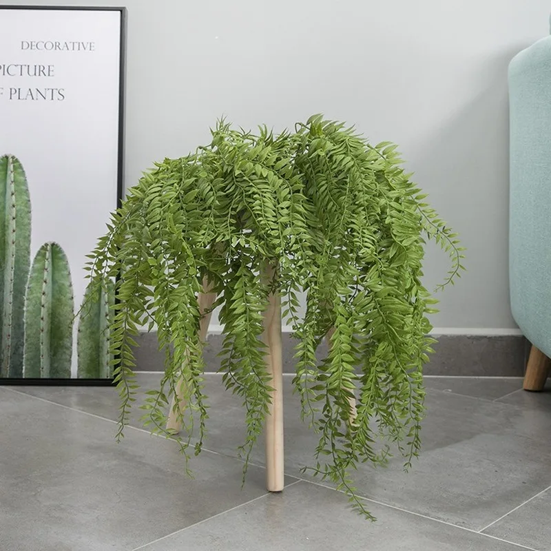 КАПЕЛЬНАЯ трава настенная искусственная зеленая растительность пластиковое