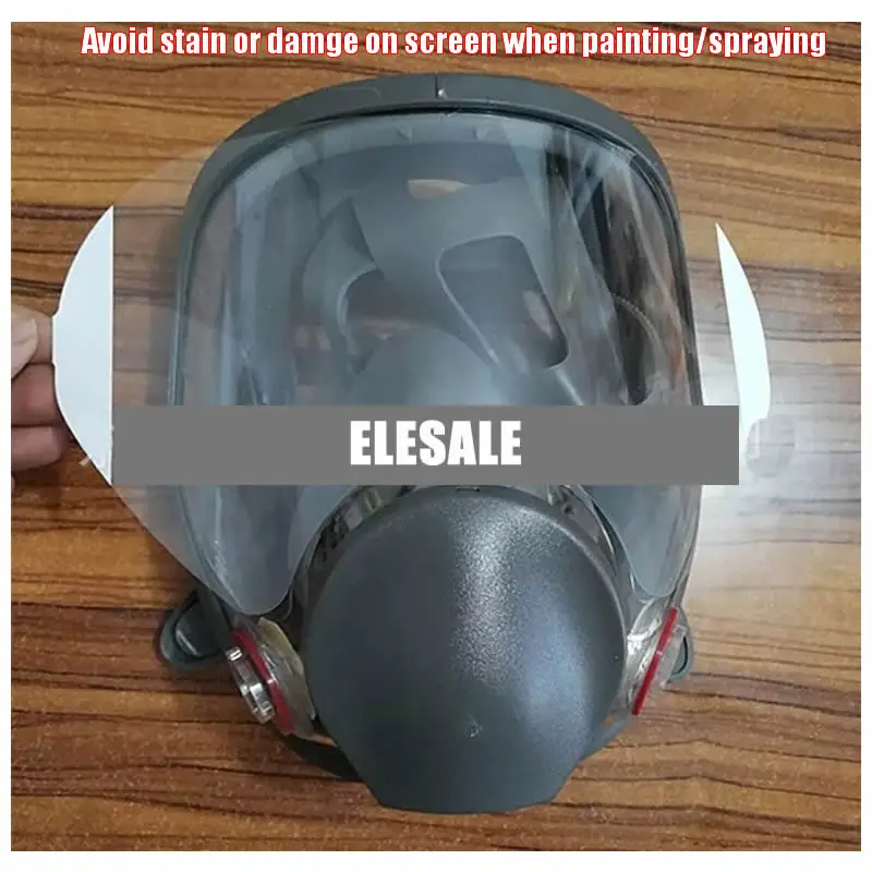 

5-10pcs Protective Film For 6800 Mask Gas Respirator Window Screen Protector Sticker For 3M 6800 Full Face Mask Accessories