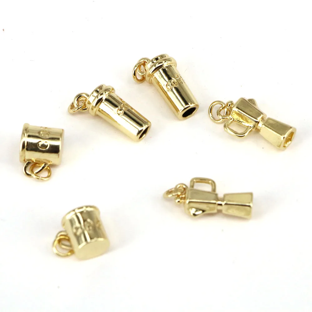 Цепочка с подвеской в виде бутылки кофе для мужчин и женщин 10 шт. | Украшения