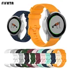 Ремешок для смарт-часов Garmin Vivoactive 4s, 4, 3, силиконовый ремешок для Garmin Forerunner 245