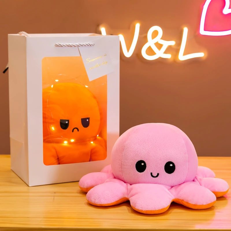 Женский нетоксичный фиджет-Реверсивный пузырь pulpo xxl ключ большой плюшевый