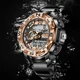 Mens Watches LIGE Sport Men Quartz Wristwatch Creative Diving Waterproof Alarm Watch Dual Display Clock Relogio Masculino 2021 Other Image