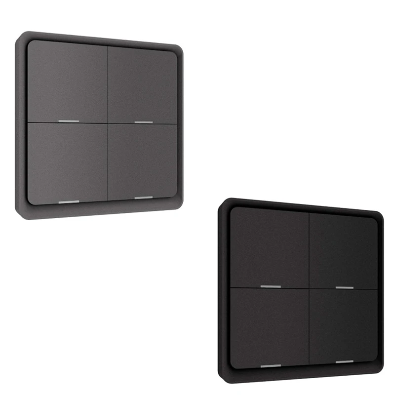 

Переключатель беспроводной с 4 кнопками для Tuya ZigBee, 12 кнопок на батарейках для автоматизации