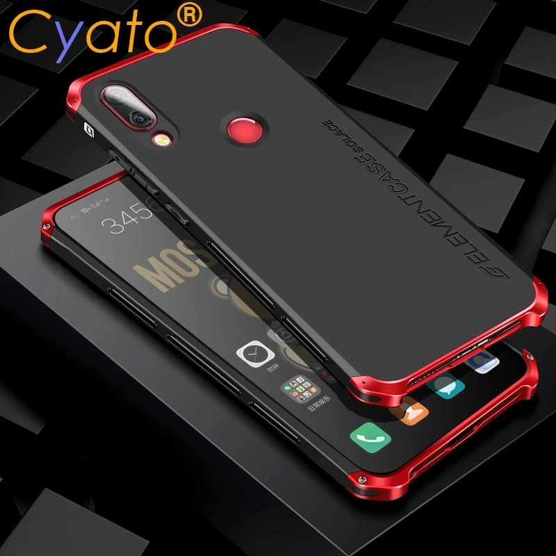 CYATO противоударный металлический корпус для Xiaomi Redmi Note 7 Pro чехлы Note7 жесткий
