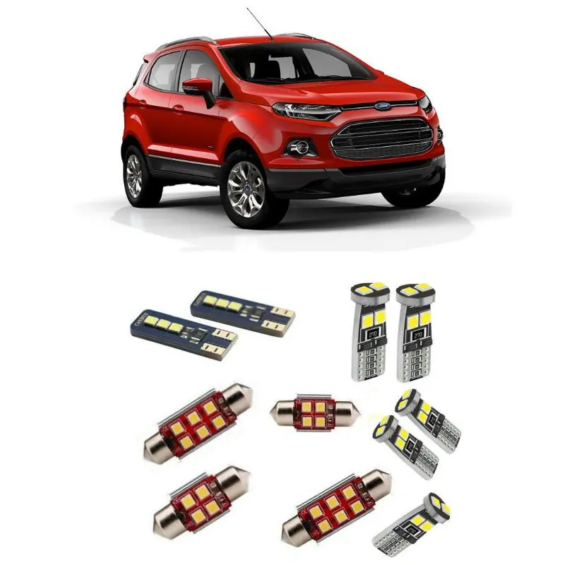 

Автомобильные аксессуары, аксессуары для Ford Ecosport 2013-2021, без ошибок, белый, 6000K, супер яркий