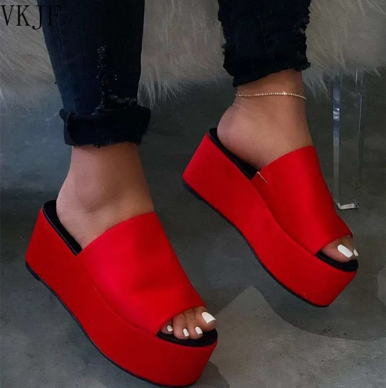 

HOT Summer Sandals Women Wedges Shoes Pumps High Heels Sandals Flip Flop Chaussures Femme Platform Sandals Sandalia Feminina New