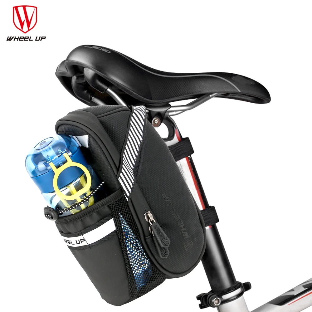 

WHEEL UP Bicycle Bag Saddle Bag Waterproof Large Capacity Bike Seat Tail Rear Package Sport Bottle Pocket Cycling Accessories