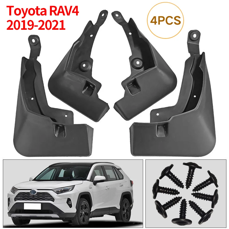 

Брызговики для Toyota RAV4 XA50 MK5 2019 -2021, брызговики от пыли