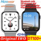 Смарт-часы IWO DT100 + мужские, с сенсорным экраном 1,78 дюйма, IP68, водонепроницаемые