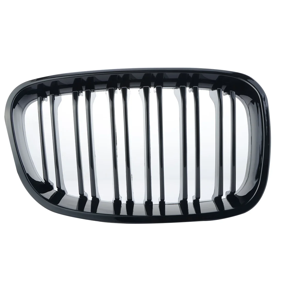 1 пара автомобиля Стиль одна спереди черный глянец решетки для BMW F20 2011 2014 Горячая