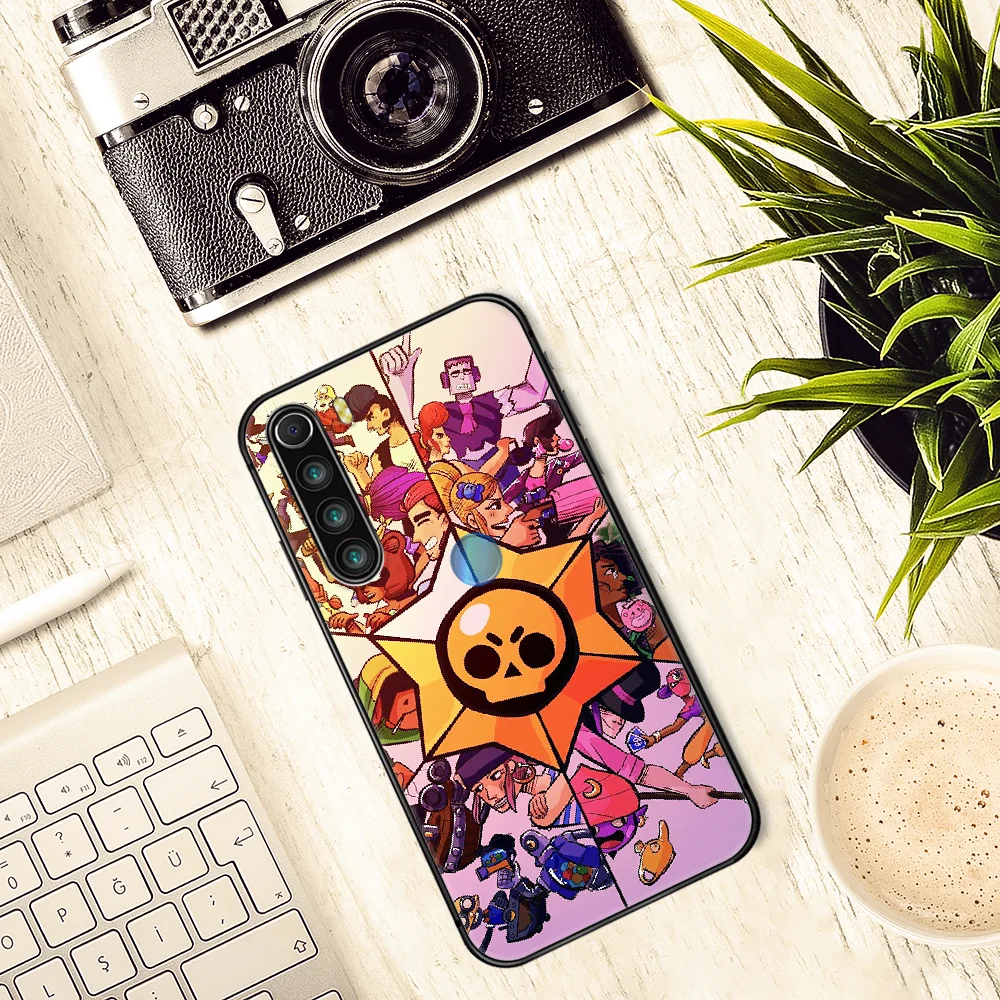 

Stars game Phone Case Cover Hull For XIAOMI Redmi 7 7a 8 8a 9 9a NOTE 6 7 8 8t 9 9s Pro Max 4X black Bumper Soft Cell Silicone