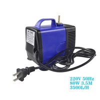 submersible pump input 220v 80w 3 5m 3500lh ipx8 suitable for co2 laser engraving machine cutting machine