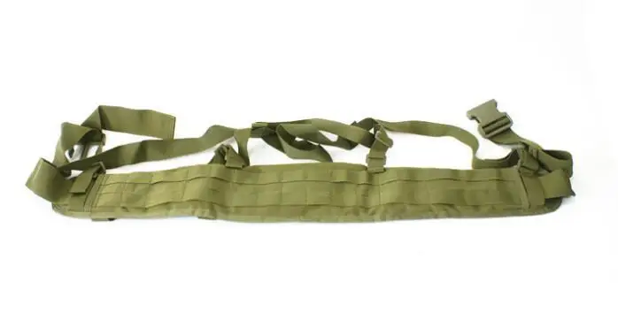 Армейский зеленый Военный ремень Molle нейлоновый тактический ремень SWAT тактическое снаряжение армии боевой пояс аварийный Открытый CS Охотничий пояс - Цвет: Армейский зеленый