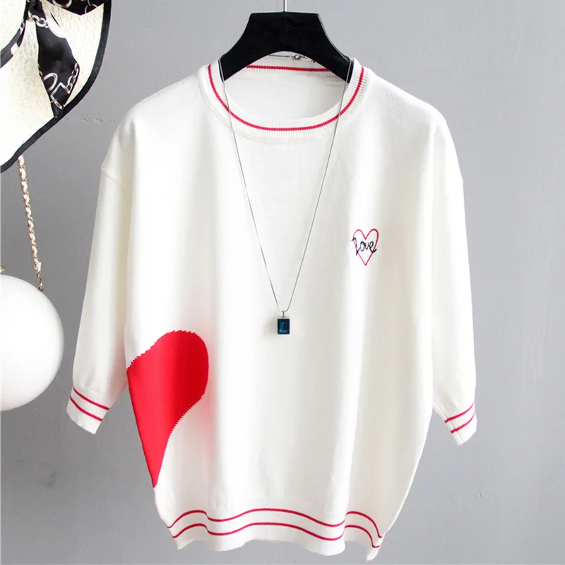 Свитер женский с круглым вырезом плотный розовый зима 2021 |