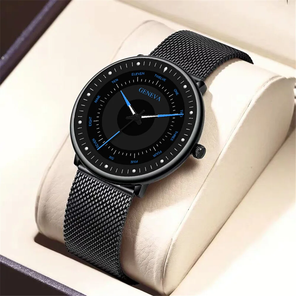 Мужские часы 2020 роскошные модные мужские деловые ультратонкие кварцевые