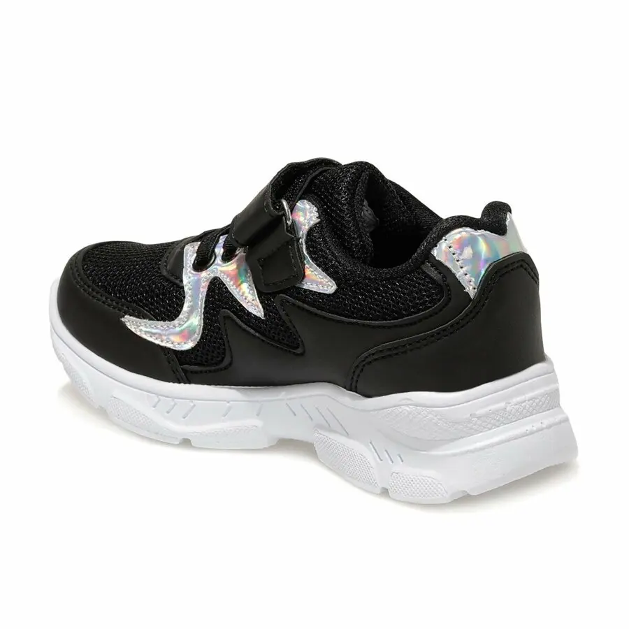 

Kids Sneakers I Cool Polly Black Girl Walking Shoes