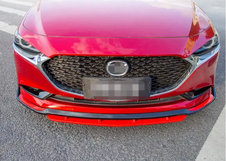 Для Mazda3 Axela Body kit спойлер 2020-2021 для 4DS задний передний бампер диффузор защитные